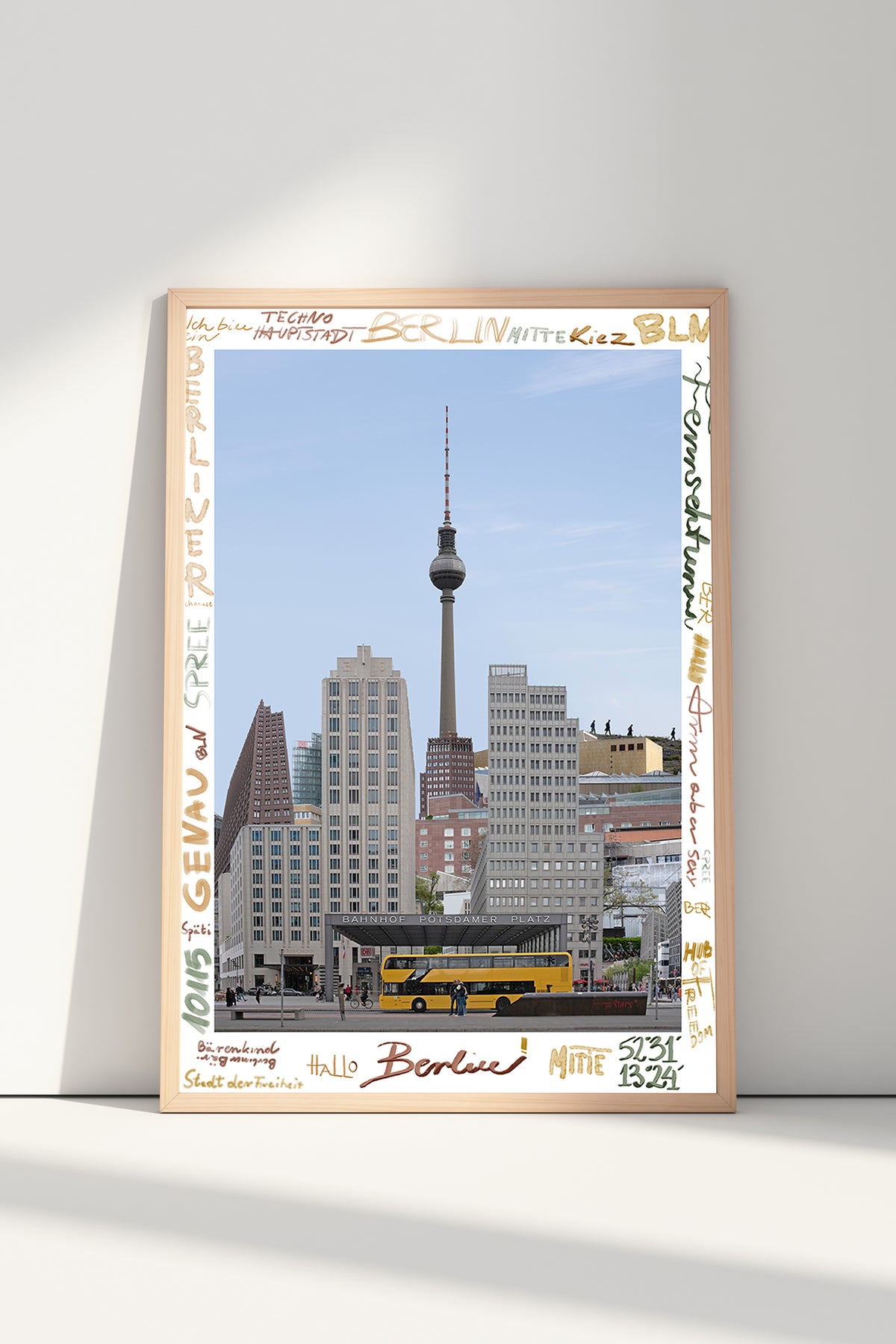 Berlin Graffiti Poster 01