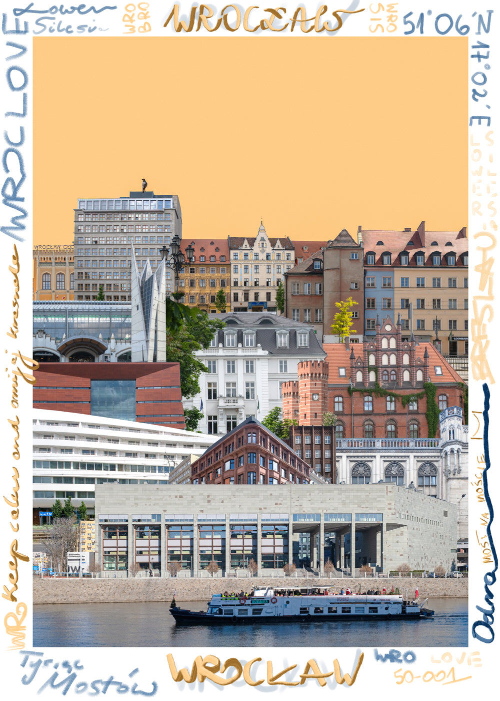 Wrocław Graffiti Plakat 03