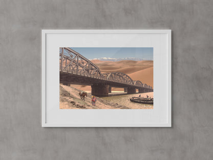 "There is no water in the desert"
