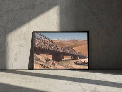 "There is no water in the desert"