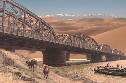 "There is no water in the desert"
