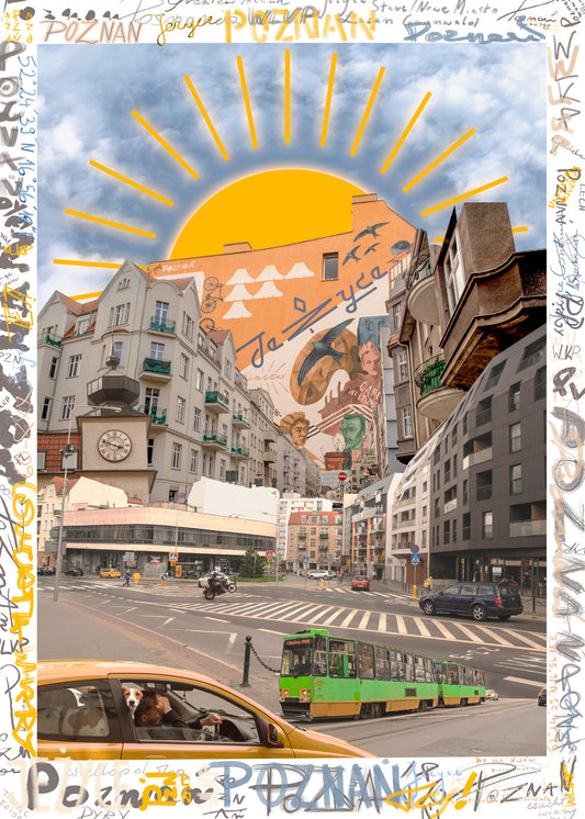 Poznań Jeżyce Graffiti Plakat 05