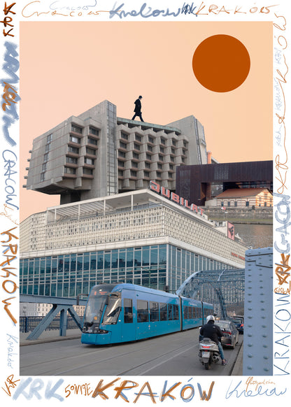Kraków Graffiti Plakat 01