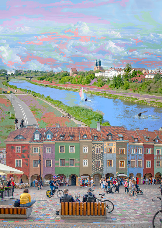 Stary Rynek x Rzeka Warta  - Poznań