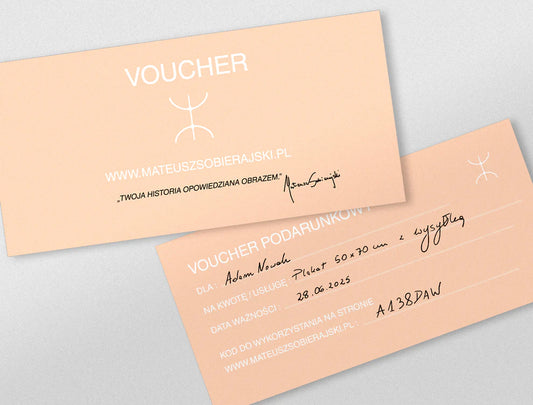 Voucher – the perfect gift idea!