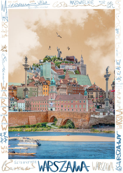 Warszawa Graffiti Plakat 01